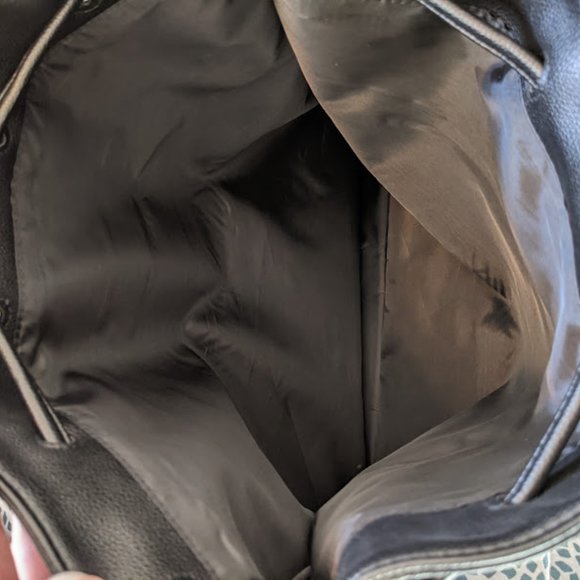 NWT Victoria's Secret Black Fringe Backpack - Picture 5 of 8